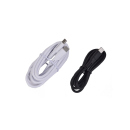 Tekmee Ladekabel-Set, 1m+2m; Type-C auf Type-C, 40W, schwarz und weiß