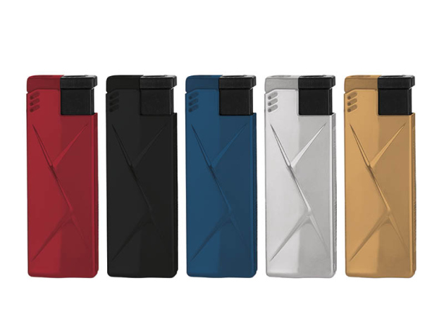 Sturmfeuerzeuge "Minimalist" Stylein Metallhülle, 25er Display