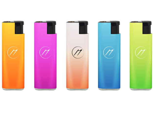 Sturmfeuerzeuge "Matt destiny" Metallhülle und Logo, 25er Display