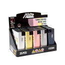 Sturmfeuerzeuge "Future" Metallhülle und Logo, 25er Display