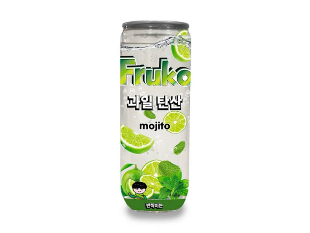 Frutti Fruko - Mojito - 330ml, 24er Display inkl. 6,00 Euro Pfand