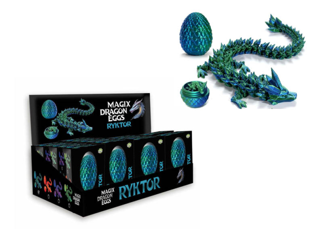 MagiX Dragon Egg - RYKTOR - 12er Display