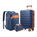 Gep&auml;ck- Set 5-tlg.Trolley Hartschale &amp;...