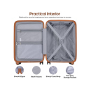 Gepäck- Set 5-tlg.Trolley Hartschale & Rucksack, Kulturbeutel & Schuhbeutel; UVP: 129,99 Euro