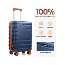 Gepäck- Set 5-tlg.Trolley Hartschale & Rucksack, Kulturbeutel & Schuhbeutel; UVP: 129,99 Euro