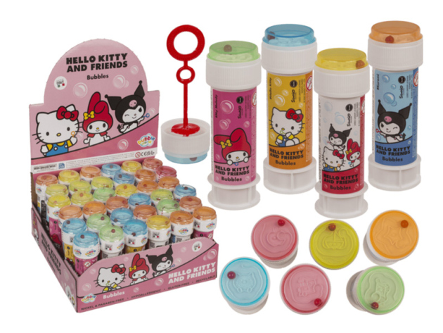 Seifenblasen Geduldspiel "Hello Kitty", 4-fach sortiert; 36er Display