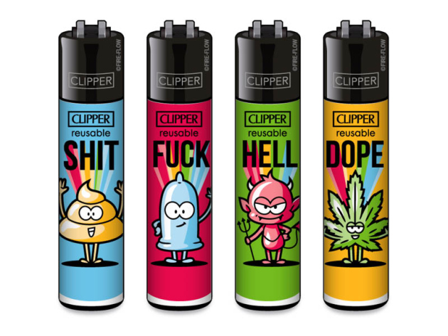 Clipper Large SLOGAN #31, 48er Display