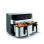 Dual Easy Fry & Grill 8,3 L Edelstahl Heißluftfritteuse EY905D, UVP: 359,99 Euro