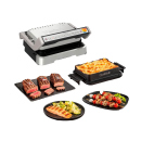Tefal OptiGrill 4in1 Kontaktgrill- elektrisch, sw/silber,...