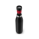 emsa Trinkflasche Bludrop Sleeve 0,5L - schwarz, UVP: 27,99 Euro
