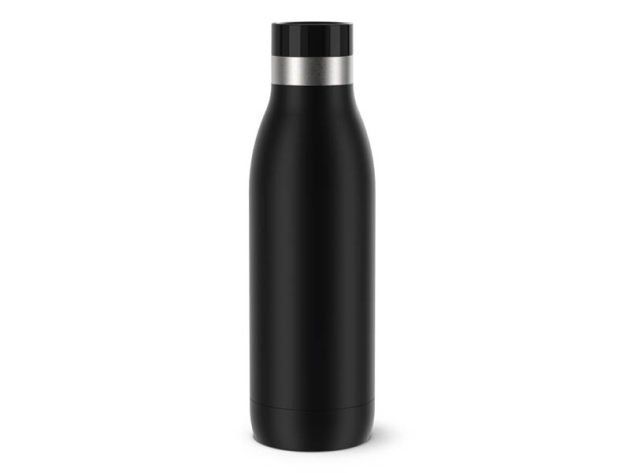 emsa Trinkflasche Bludrop Sleeve 0,7L - schwarz, UVP: 30,99 Euro