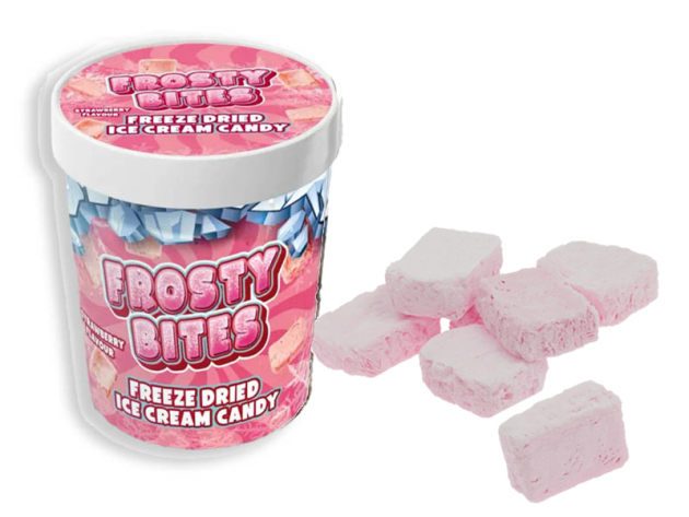 Frosty Bites - Ice Cream - Strawberry -  á 40g, 24er Display