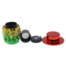 Grinder "Rastaman", 3-tlg.;...