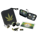 Handpfeifen-Set "Hanfblatt" mit...