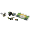 Handpfeifen-Set "Hanfblatt" mit Grinder,...