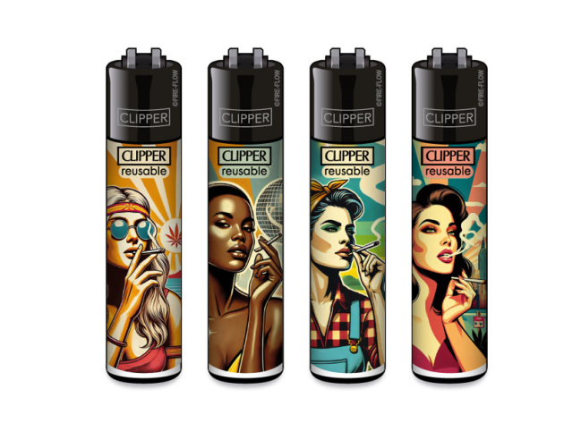 Clipper Large Sonder Edition FFX VINTAGE GIRLS, 48er Display