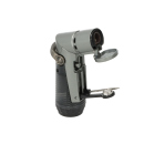 Zigarrenfeuerzeug "Eurojet" silberfarben matt, Jet-Flame, mit Bohrer und Dorn