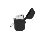 Zigarrenfeuerzeug "Eurojet"schwarz gummiert, Jet-Flame