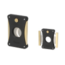Zigarrenabschneider "schwarz matt/goldfarben",...