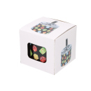 Drehaschenbecher "Würfel" Ø 9,5 cm, H: 8 cm