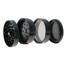 Grinder "St. Pauli" Metal, 4-tlg.; Ø 5,7 cm; black- Exklusiv