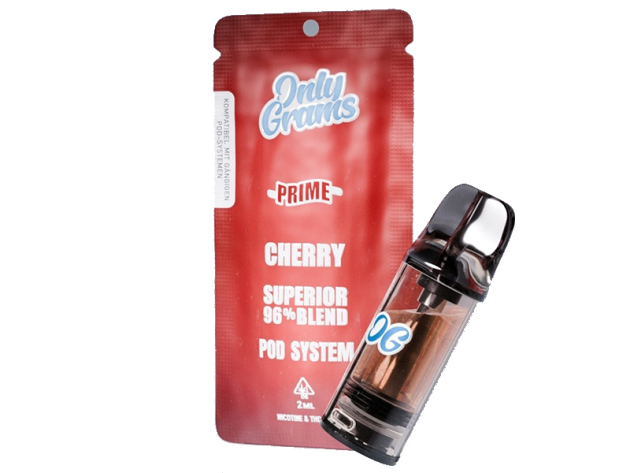 Only Grams - H2 Superior - Cherry (Kirsche) - 96% H2 - 2ml - Pod