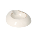 Zigarrenaschenbecher "Wei&szlig;" Keramik, 1...