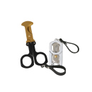 Zigarrenschere-Schlüsselanhänger, Metall schwarz