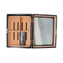 Gastrohumidor, schwarz matt, ca.39x30x30cm,...