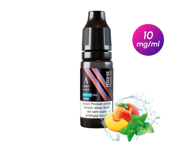 Adalya Liquid - Peach Ice / Berlin Nights (Pfirsich, Eis) - Liquid - 10 mg/ml - 10 ml