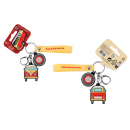 Schlüsselanhänger "VW Bus", 4-fach sortiert