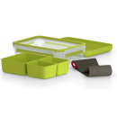 Emsa Clip & Go Lunchbox, rechteckig grün - 1,2l...