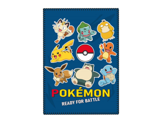 Pokemon Fleecedecke, 140 x 100 cm; UVP: 14,99 Euro