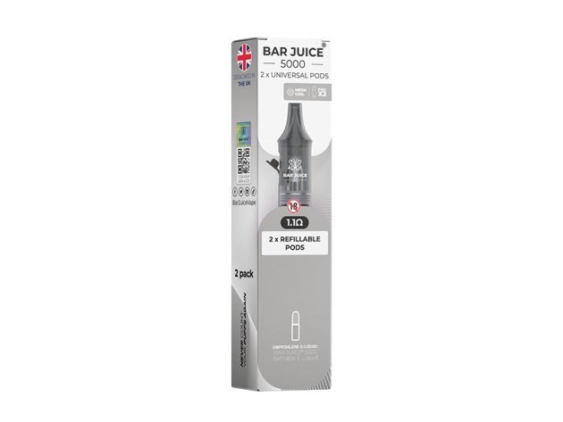 Bar Juice 5000 Universal Pods - Leerpod - 1,1 Ohm