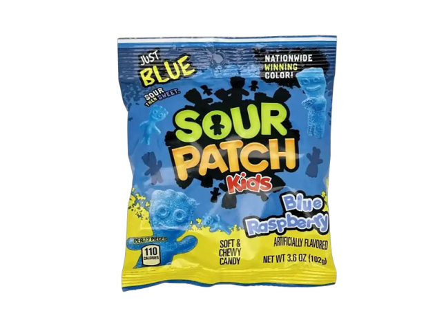 Sour Patch Kids - Blue Raspberry - 102g; 12er Pack