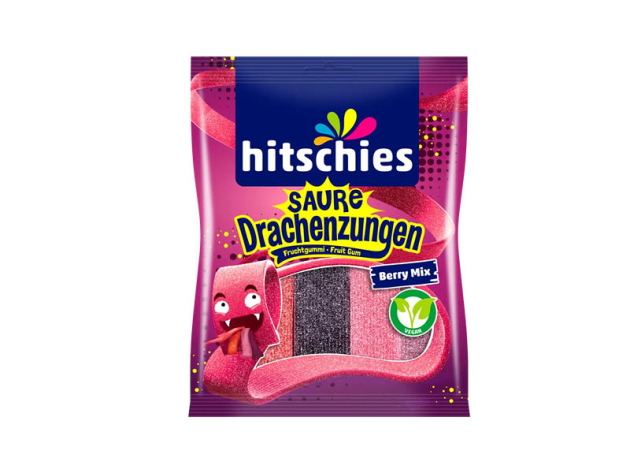 Hitschies - Saure Drachenzungen Berry Mix - 125g; 20er Pack