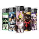 Elektrofeuerzeuge "BABY CATS", 5-fach sortiert;...