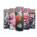 Elektrofeuerzeuge "PANDORA FLOWERS", 5-fach...