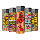 Elektrofeuerzeuge "GROOVY", 5-fach sortiert;...