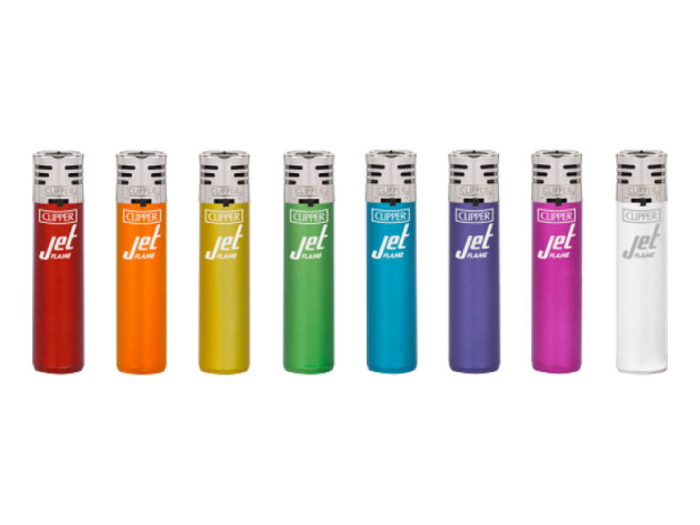 Clipper Jet Flame CRYSTAL RAINBOW , 48er Display