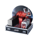 Metallfeuerzeuge "AC/DC" Soft-Flame, 12er Display
