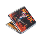 Zigarettenetuis "AC/DC", für 20 Zig., mit Gummiband, 4-fach sortiert 12er Display