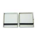 Zigarettenetuis "AC/DC", für 20 Zig., mit Gummiband, 4-fach sortiert 12er Display