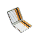 Zigarettenetuis "AC/DC", für 20 Zig., mit Gummiband, 4-fach sortiert 12er Display