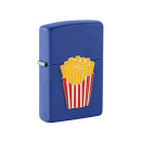Zippo Feuerzeug - erhabene Emblem Foodie Pommes
