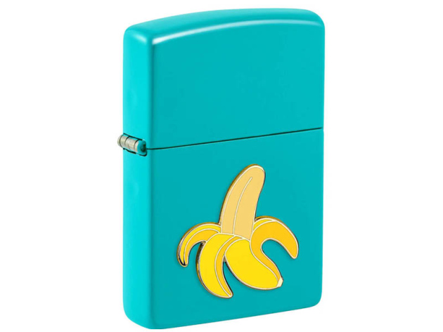 Zippo Feuerzeug - erhabene Emblem Foodie Bananen