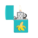 Zippo Feuerzeug - erhabene Emblem Foodie Bananen