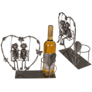 Metall-Flaschenhalter "Geliebte"; Maße 13...