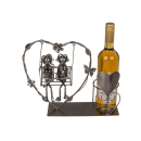 Metall-Flaschenhalter "Geliebte"; Maße 13 x 10 x 25 cm; UVP: 29,99 Euro