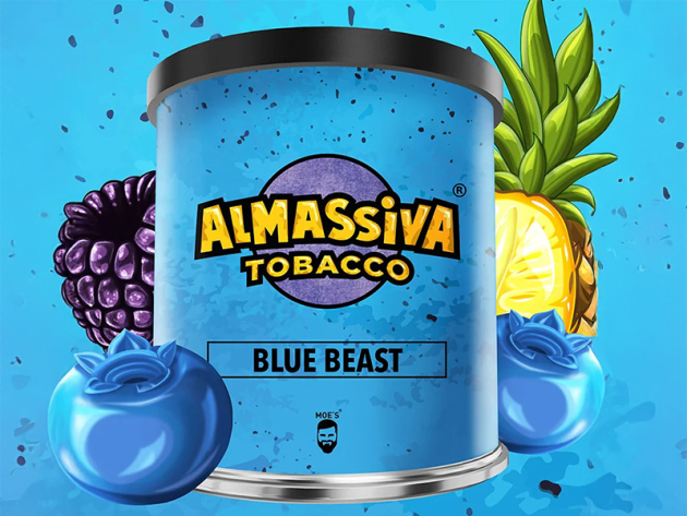 Al Massiva Tobacco - Blue Beast (Blaubeere, Ananas. Brombeere) - 200g